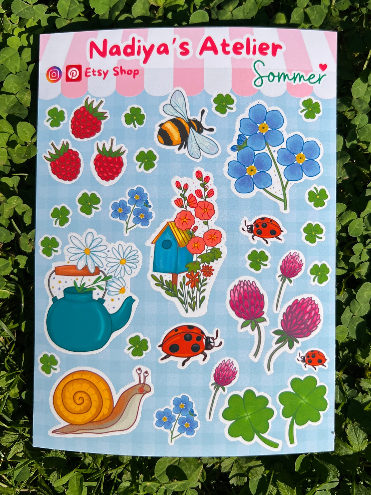 Sticker Sheet “Sommer“