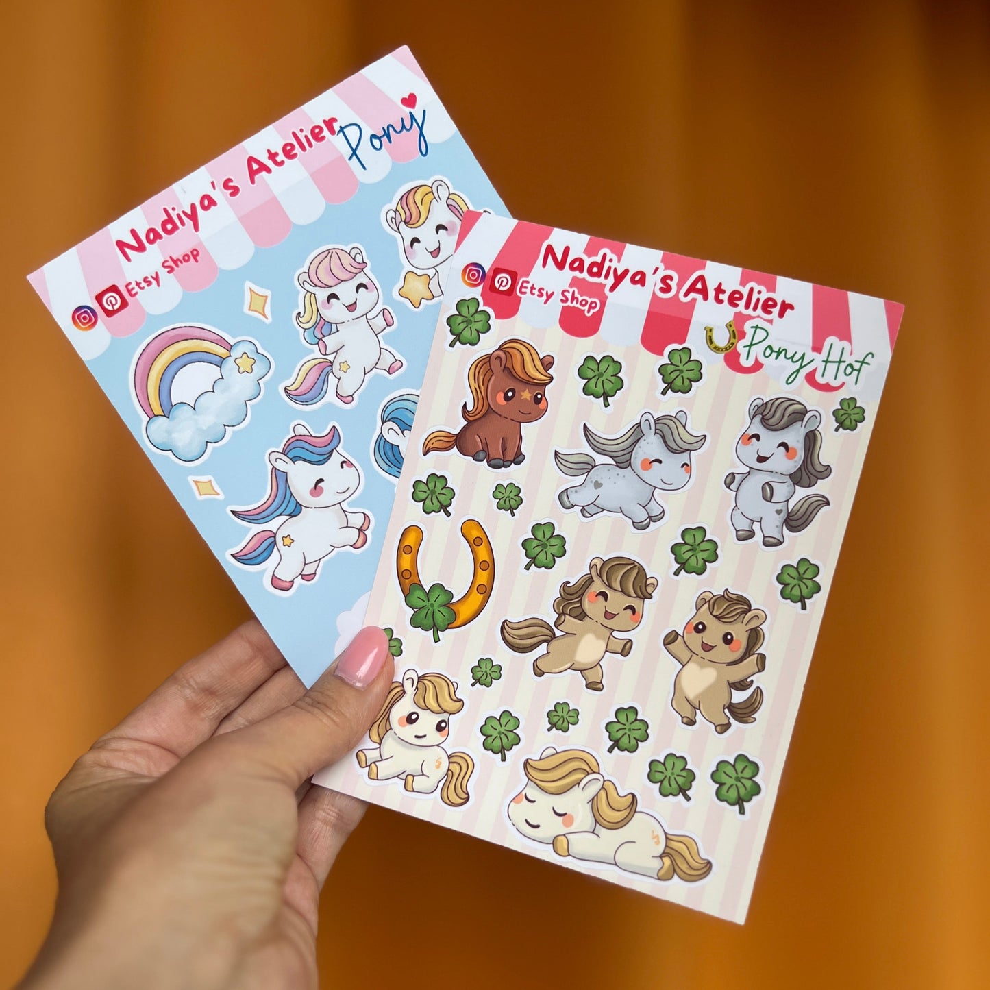 Sticker Sheet "Pony Hof"