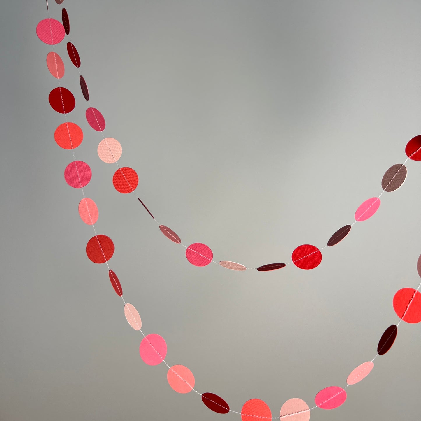 Girlande "Kreise" rosa