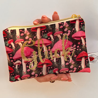 Kosmetiktasche "Glück"