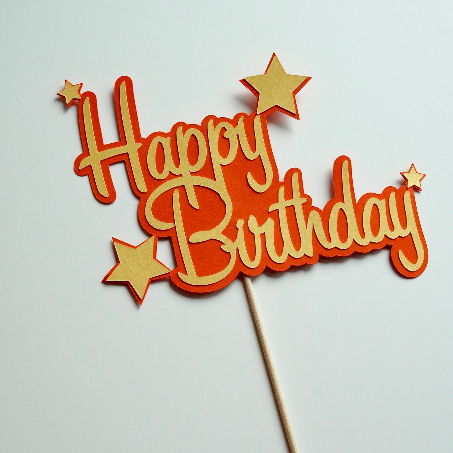 Kuchen Topper "Happy Birthday" Bowling