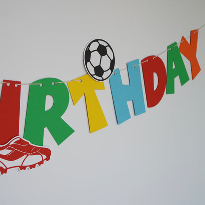 Girlande "Happy Birthday" personalisierbar mit Namen bunt