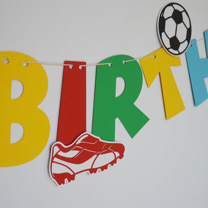 Girlande "Happy Birthday" personalisierbar mit Namen bunt