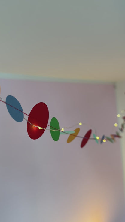 Girlande Kreise bunt