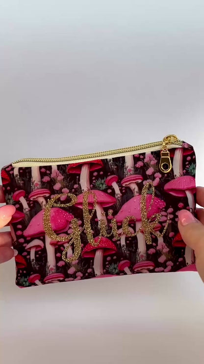 Kosmetiktasche "Glück"